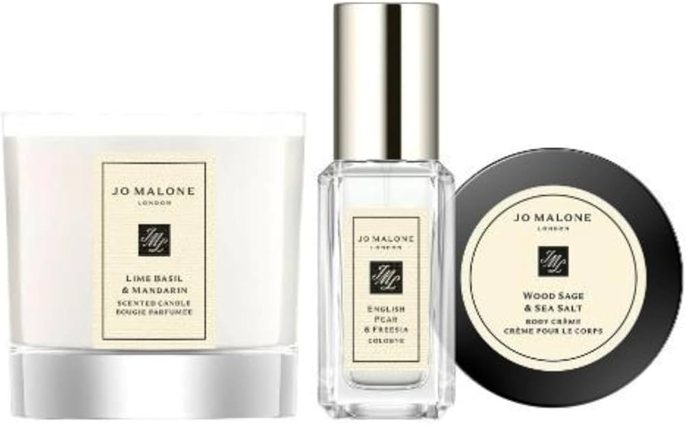 Jo MALONE LONDON 9mL インテンス ＆ ボディクリームセット Amazon.com : Jo Malone London Mellow & Spirited Mini Luxuries Trio